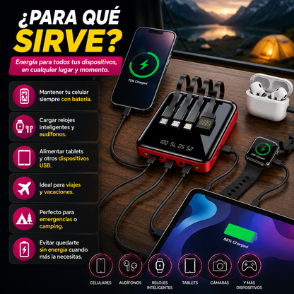 Power Bank Multicelular de Alta Capacidad