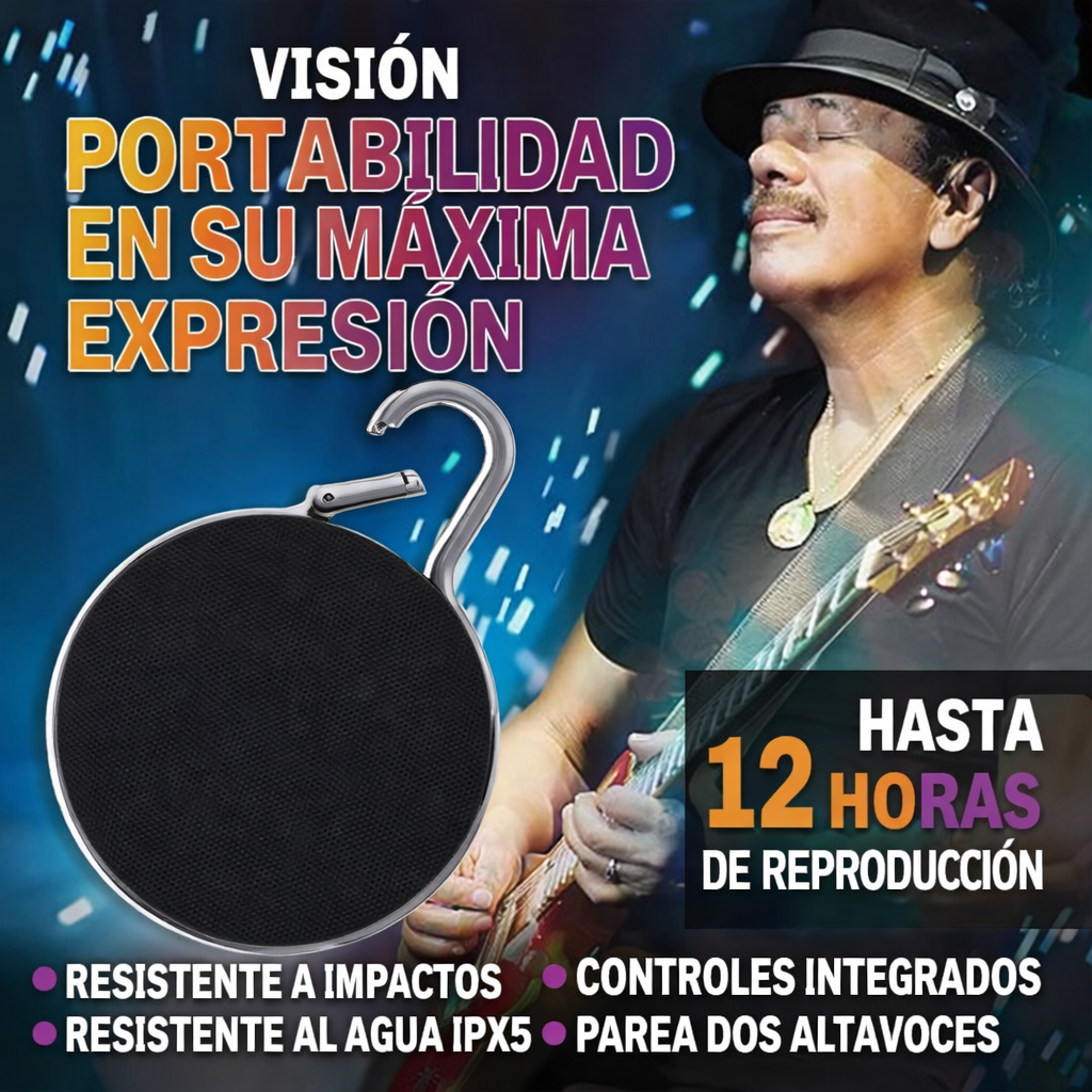 Parlante Santana Vision: Sonido y Estilo