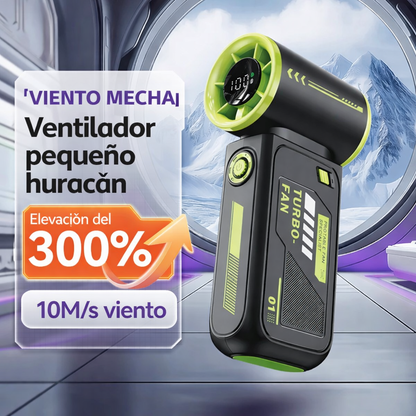 Mini ventilador portátil turbo