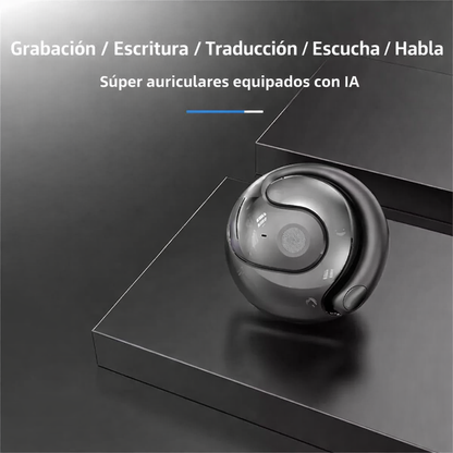 Auriculares con traductor