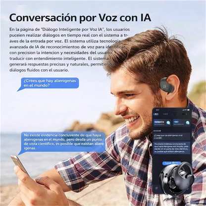 Auriculares con traductor