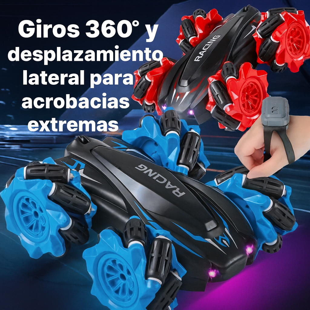 Auto Racing A Control Remoto Acrobático 360° 2.4G Stunt