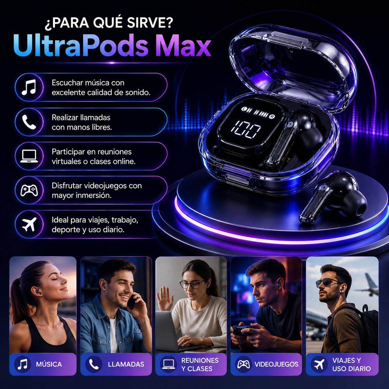 🎧 Audífonos UltraPods Max