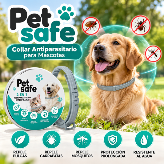 🐾 Collar Antiparasitario para Mascotas