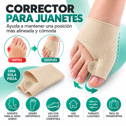 Corrector para Juanetes