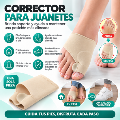 Corrector para Juanetes