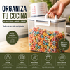 Contenedor Hermético con Pico Vertedor