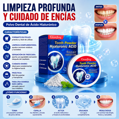 🦷 TOOTH POWDER — AYUDA A CUIDAR Y RECUPERAR TUS ENCÍAS | 2x1