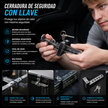 TRABA PEDAL  ANTIRROBO AUTOMÓVIL