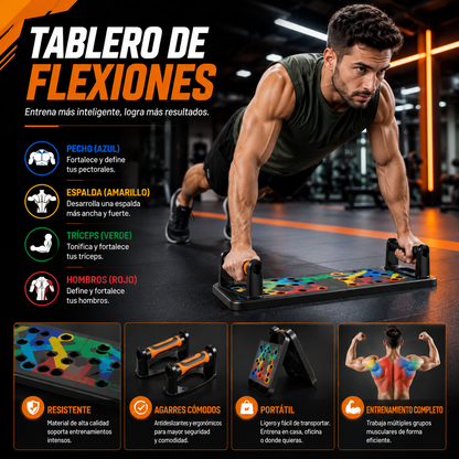 TABLA DE FLEXIONES MULTIFUNCIONAL 4 EN 1