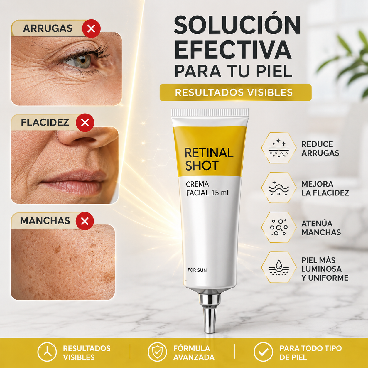 💫 ✨RETINAL SHOT – Tightening Booster Antiedad Intensivo💫 ✨ + ENVÍO GRATIS 🚚