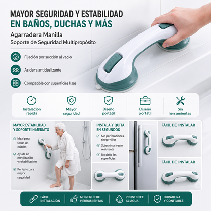 AGARRADERA MANILLA DE SEGURIDAD MULTIPROPÓSITO