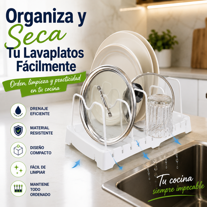 Organizador-Secador para Lavaplatos