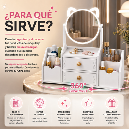✨ Organiza tu maquillaje y ten todo a la vista