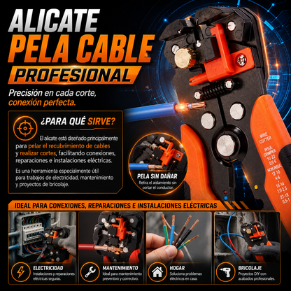 Alicate Pela Cable Profesional