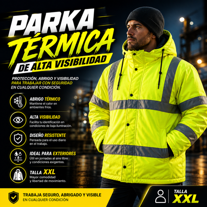 Parka Térmica de Alta Visibilidad