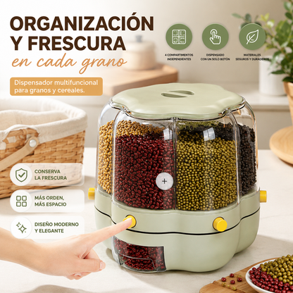 Dispensador Organizador Cereales Y Grano