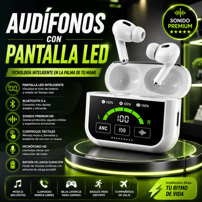 Audifonos Con Pantalla Led