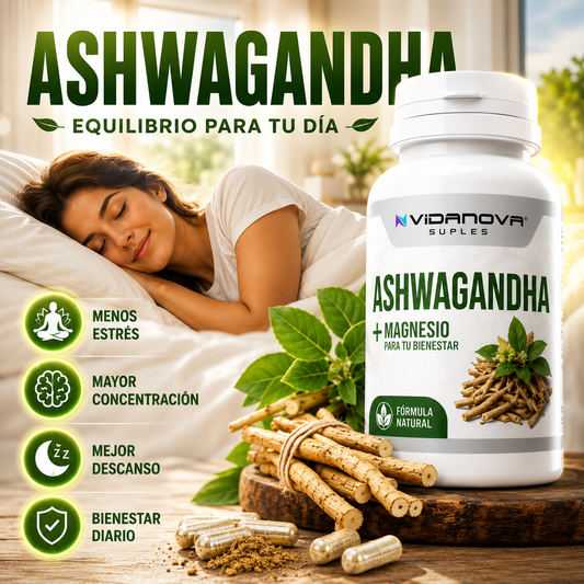 Ashwagandha + Magnesio 1000 mg