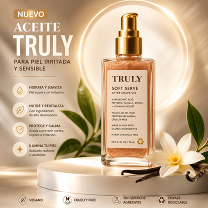 ACEITE TRULY PIEL SENSIBLE E IRRITADA
