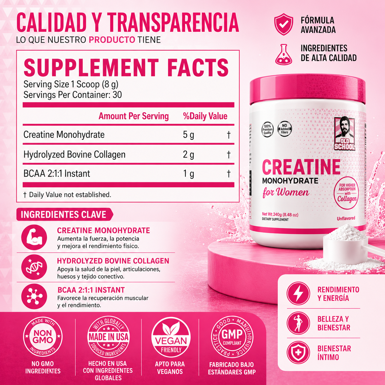 Creatina For Women