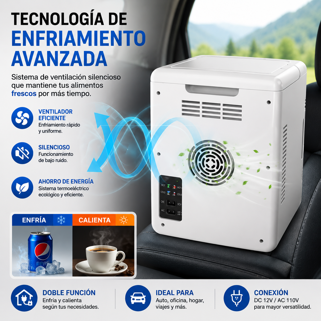 Mini Nevera Refrigerador Cooler USB
