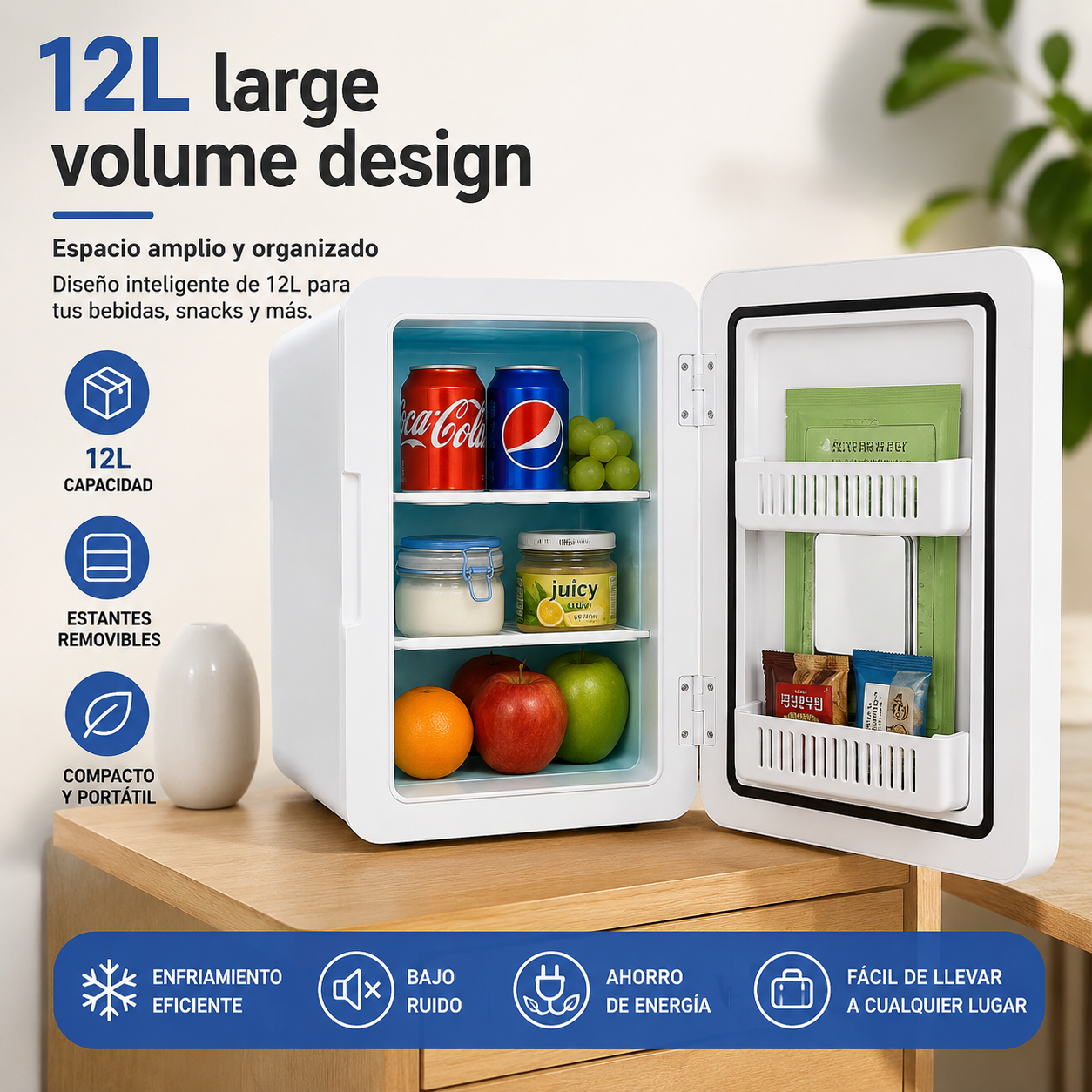 Mini Nevera Refrigerador Cooler USB