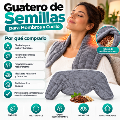 Guatero de Semillas para Hombros y Cuello