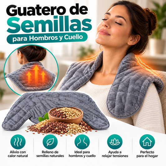 Guatero de Semillas para Hombros y Cuello