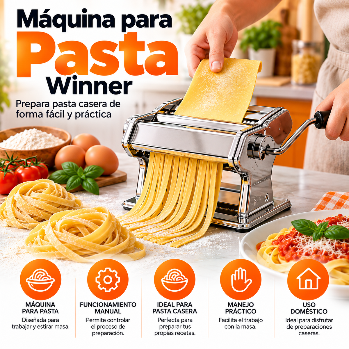 Máquina para Pasta Winner