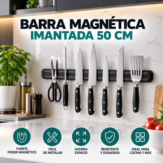 Barra Magnética Imantada 50 cm