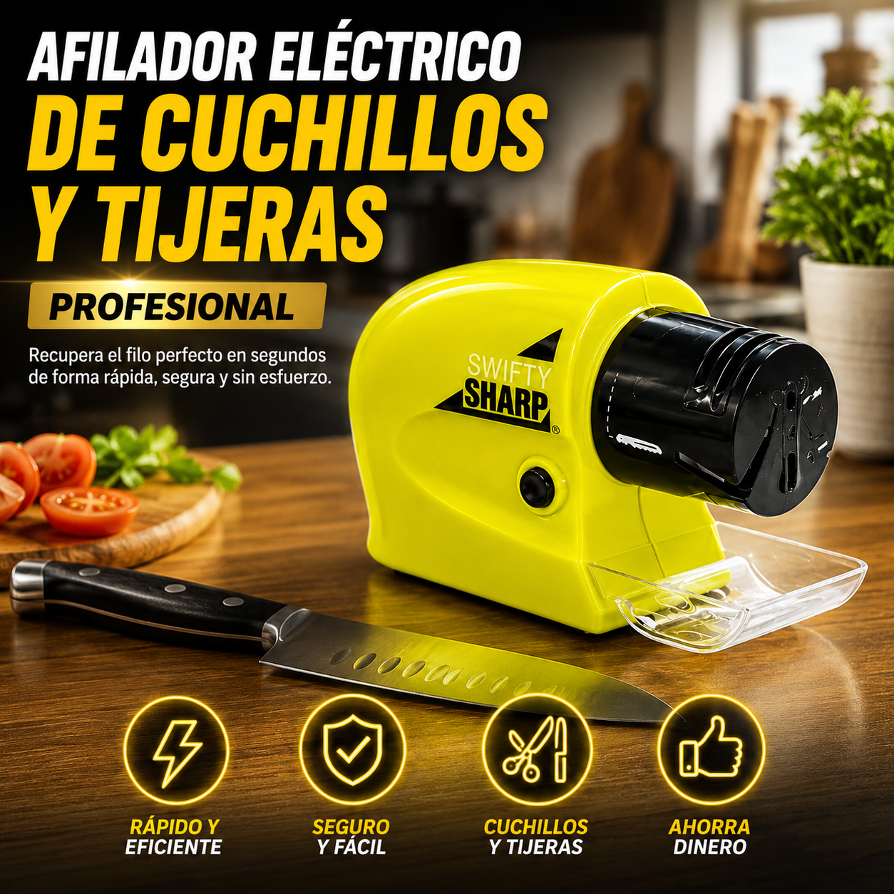 Afilador Electrico De Cuchillos Y Tijera