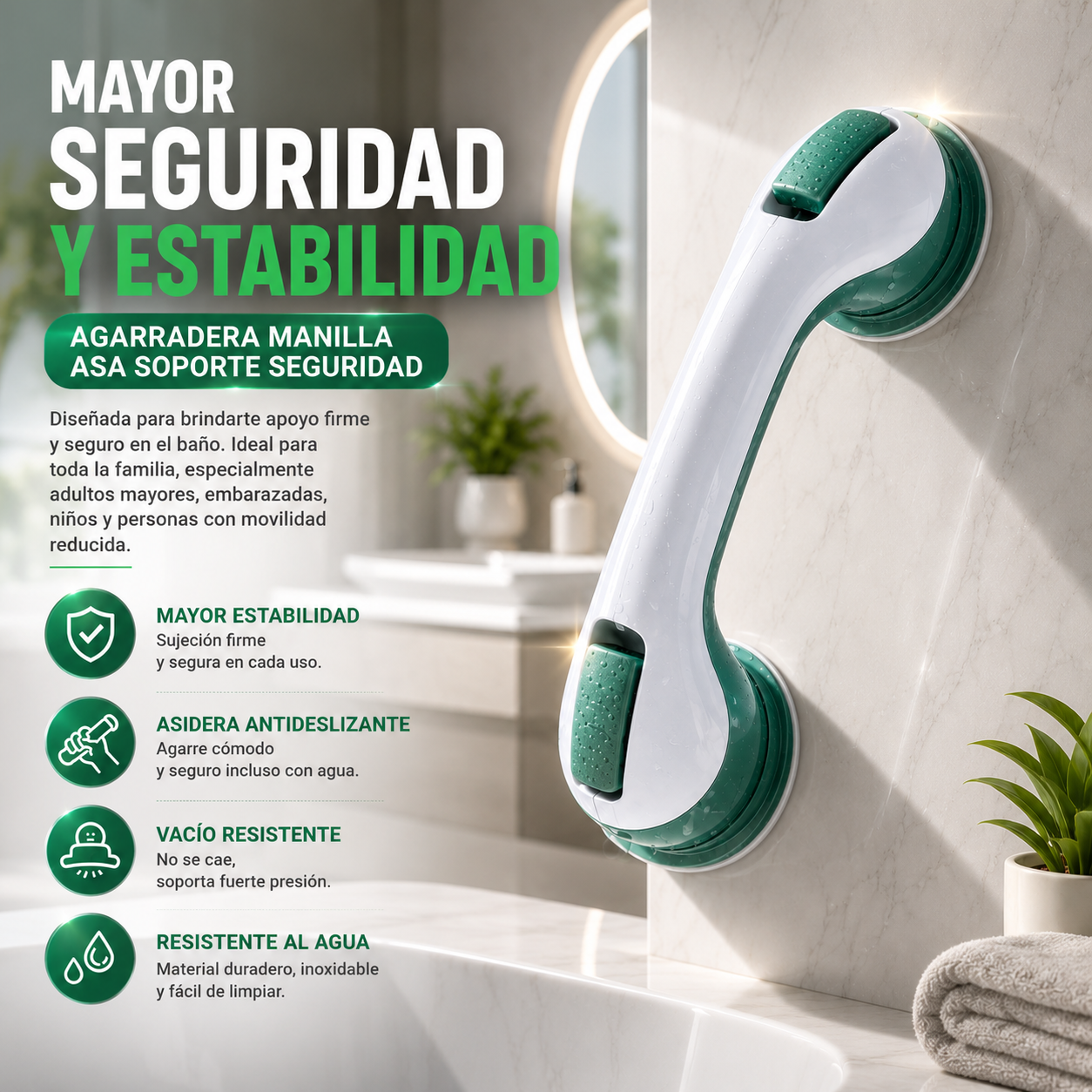 AGARRADERA MANILLA DE SEGURIDAD MULTIPROPÓSITO