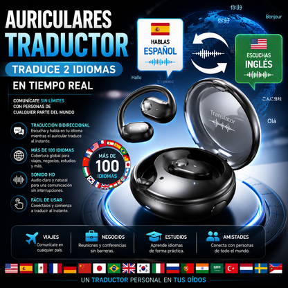 Auriculares con traductor