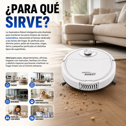 Aspiradora Robot Inteligente Anticolisión