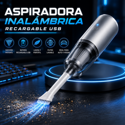 ASPIRADORA DE MANO PORTÁTIL