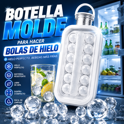 Botella Molde para Hacer Bolas de Hielo