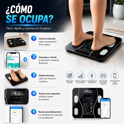 Bascula Digital Balanza Inteligente