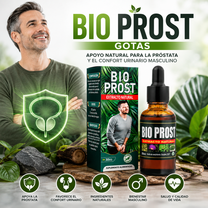 💧 Bio Prost Gotas Bienestar Masculino