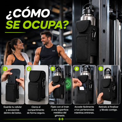 Bolso Magnético para Gimnasio