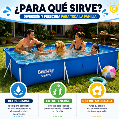 Piscina Rectangular Familiar
