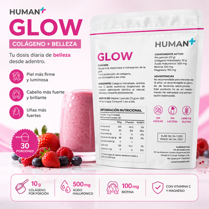 ✨HUMAN+ GLOW – Colágeno + Belleza ✨