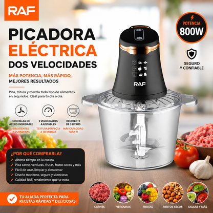 Picadora Eléctrica RAF 2 Velocidades
