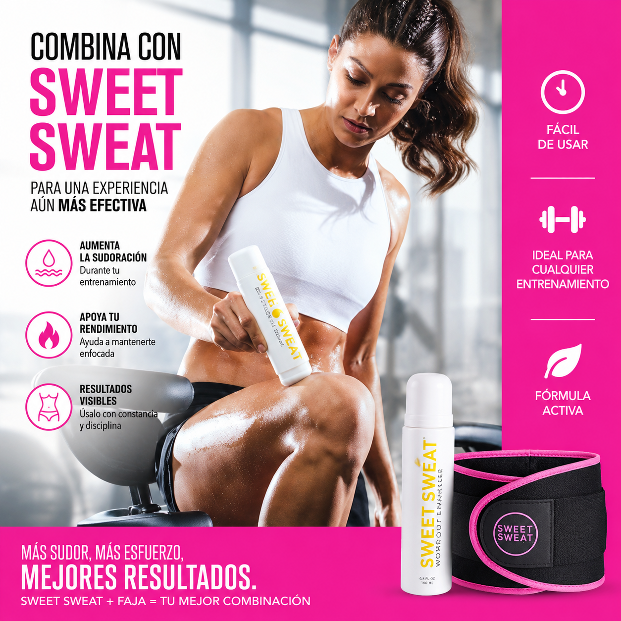Faja Deportiva Reductora Modeladora