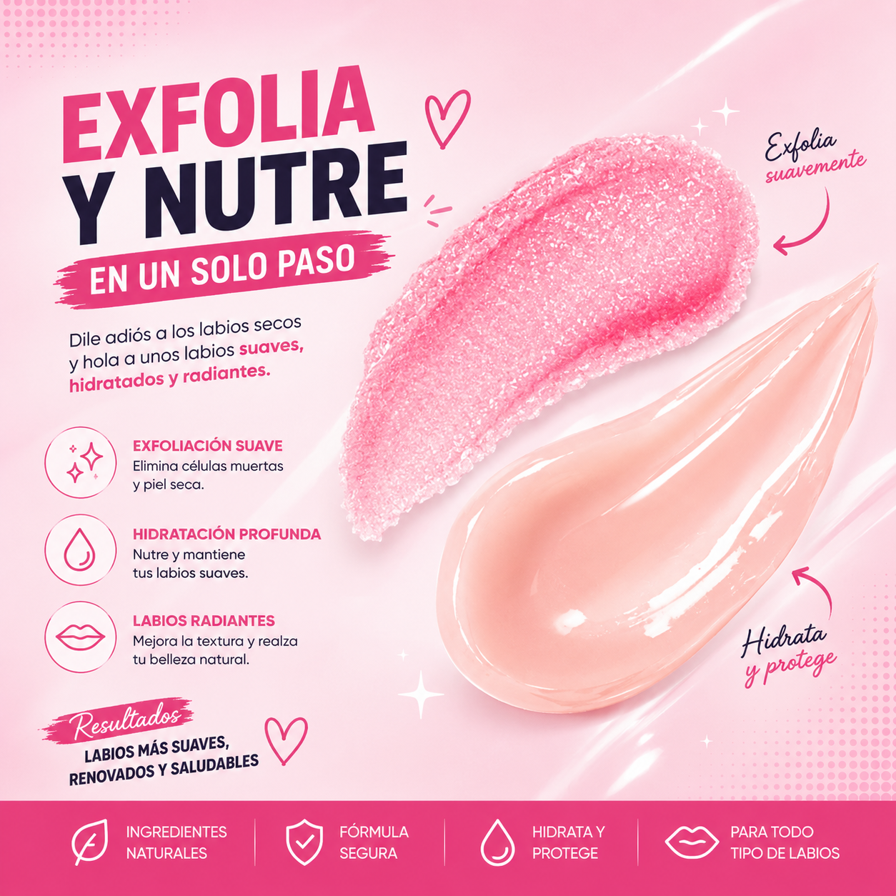 Labios 2 En 1 Mascara Y Exfoliante