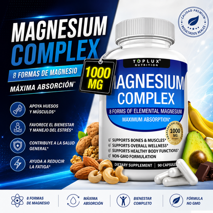MAGNESIO COMPLEX 8 ELEMENTAL 1000 MG