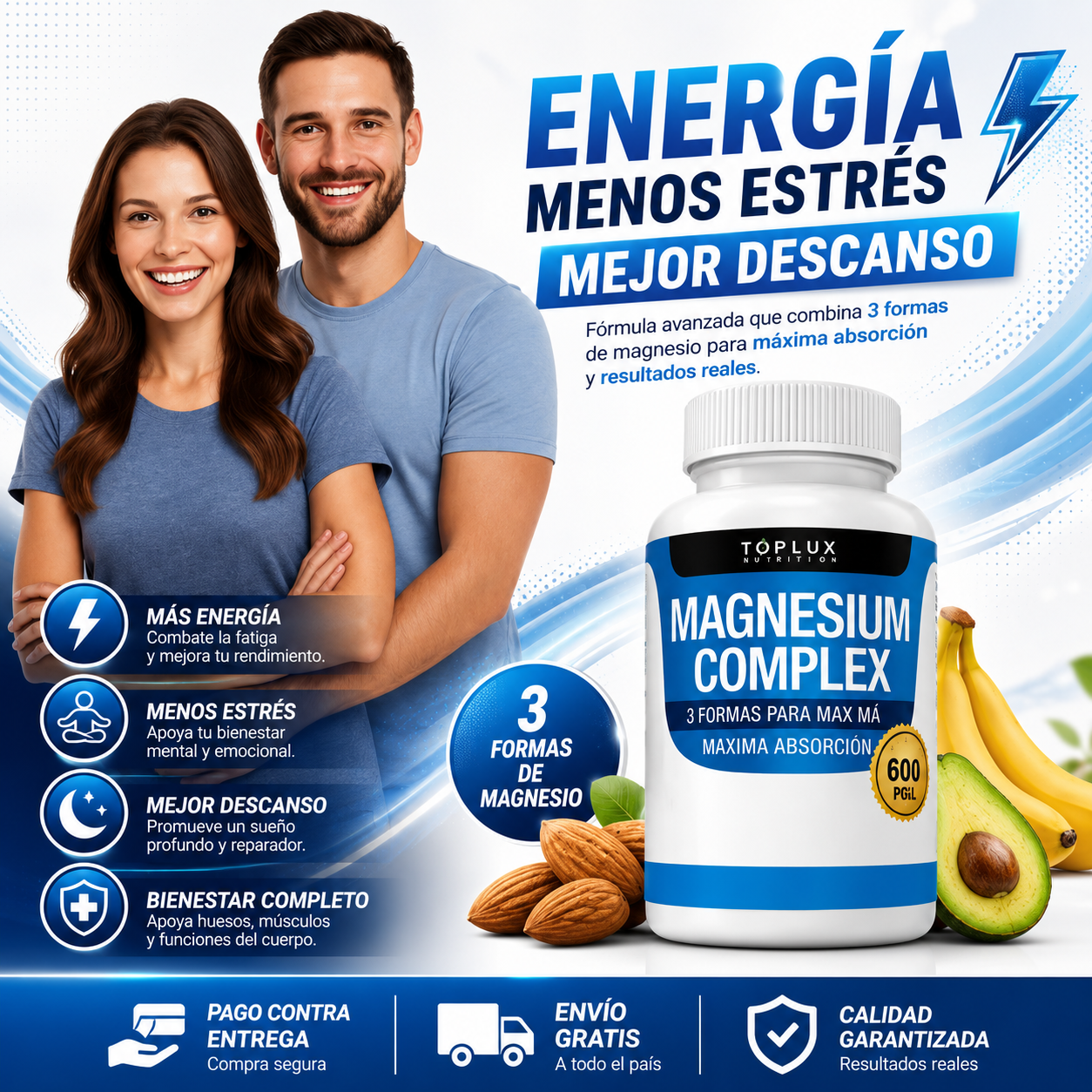 MAGNESIO COMPLEX 8 ELEMENTAL 1000 MG