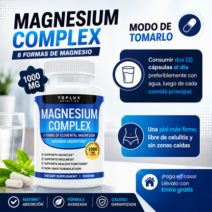 MAGNESIO COMPLEX 8 ELEMENTAL 1000 MG