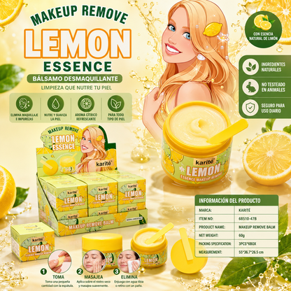 Desmaquillante En Crema Limon Karite