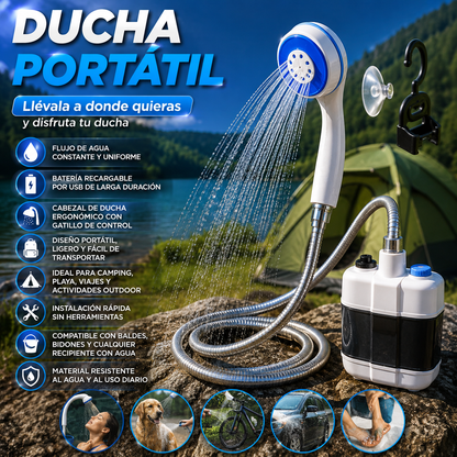 🚿 Dúchate en Cualquier Lugar, Cuando Quieras